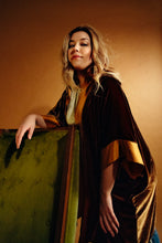 Load image into Gallery viewer, Golden Velvet Kimono
