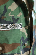 Load image into Gallery viewer, Wild Heart Upcycled Surplus Camo Jacket