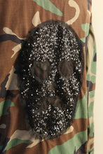 Load image into Gallery viewer, Sugar Skull and Star Upcycled Field Jacket
