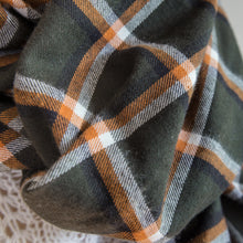 Load image into Gallery viewer, Fall Plaid Infinity Scarf