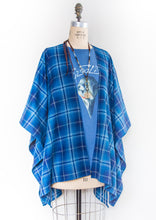 Load image into Gallery viewer, Blue Moon Flannel Kimono