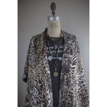 Load image into Gallery viewer, Animal Print Kimono - Clothing