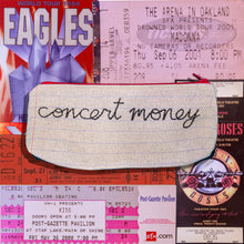 Load image into Gallery viewer, Concert Money Embroidered Pencil Pouch