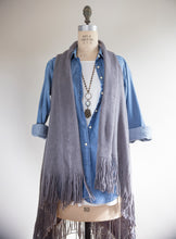 Load image into Gallery viewer, Solid Knit Vest With Fringe