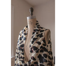 Load image into Gallery viewer, Leopard Brown Kimono Vest - Clothing
