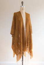 Load image into Gallery viewer, Crochet Knit Kimono with Fringe