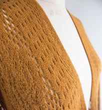 Load image into Gallery viewer, Crochet Knit Kimono with Fringe