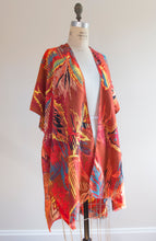 Load image into Gallery viewer, Fall Floral Print Kimono