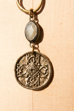 Load image into Gallery viewer, Free Fallin' Leather and Brass Necklace