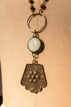 Load image into Gallery viewer, Boho Brass Pendant Necklace