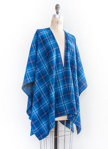 Blue Moon Flannel Kimono