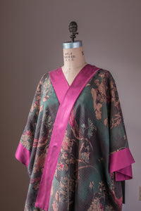 Vintage Peonies Kimono