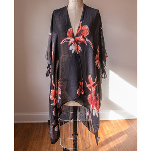 Black Magic Kimono - Clothing