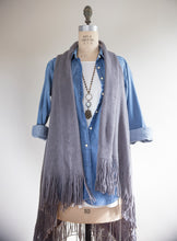 Load image into Gallery viewer, Solid Knit Vest With Fringe

