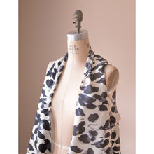 Load image into Gallery viewer, Leopard Gray Kimono Vest - Clothing
