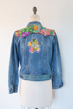 Load image into Gallery viewer, Among the Wildflowers Denim Jacket

