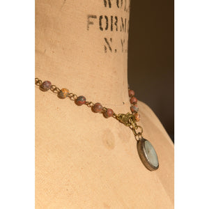 Stone Necklace - jewelry