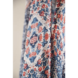 True Blue Bohemian Kimono - Clothing